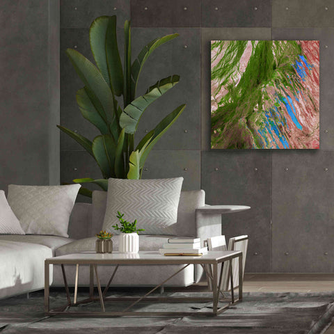 Image of 'Earth as Art: Painting the Desert,' Canvas Wall Art,37 x 37