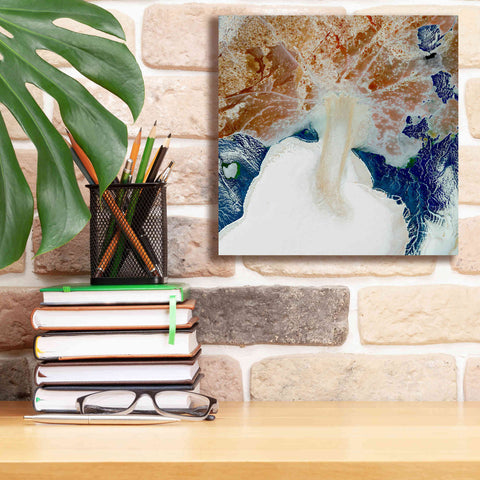 Image of 'Earth as Art: Rapid Ice Movement,' Canvas Wall Art,12 x 12