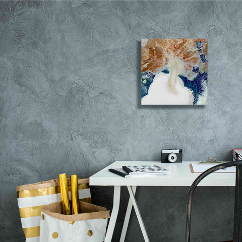 Image of 'Earth as Art: Rapid Ice Movement,' Canvas Wall Art,12 x 12