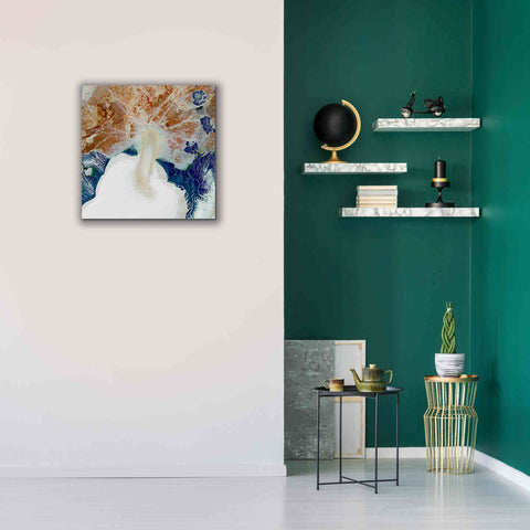 Image of 'Earth as Art: Rapid Ice Movement,' Canvas Wall Art,26 x 26