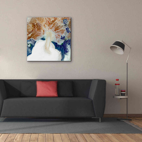 Image of 'Earth as Art: Rapid Ice Movement,' Canvas Wall Art,37 x 37