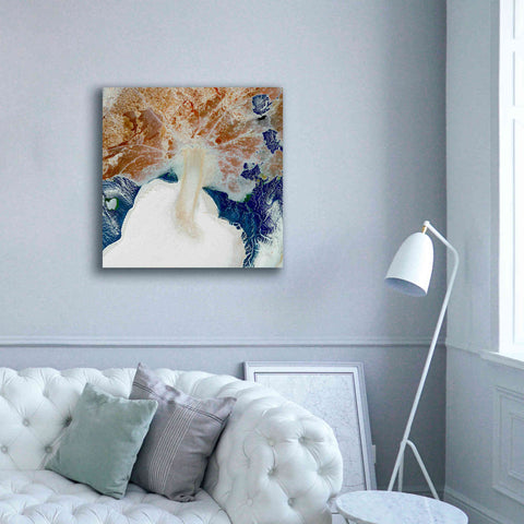 Image of 'Earth as Art: Rapid Ice Movement,' Canvas Wall Art,37 x 37