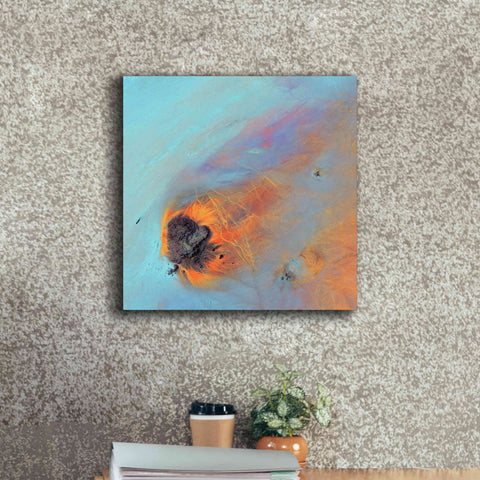 Image of 'Earth as Art: Re-Entry,' Canvas Wall Art,18 x 18