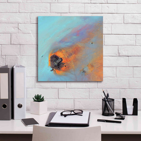 Image of 'Earth as Art: Re-Entry,' Canvas Wall Art,18 x 18