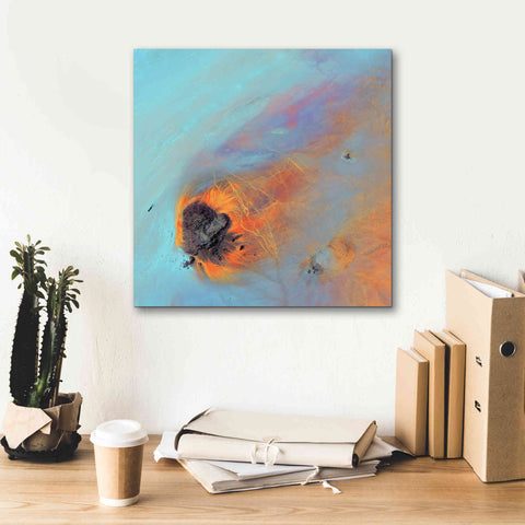 Image of 'Earth as Art: Re-Entry,' Canvas Wall Art,18 x 18