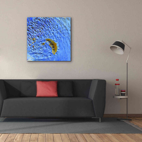 Image of 'Earth as Art: Sand Waves,' Canvas Wall Art,37 x 37