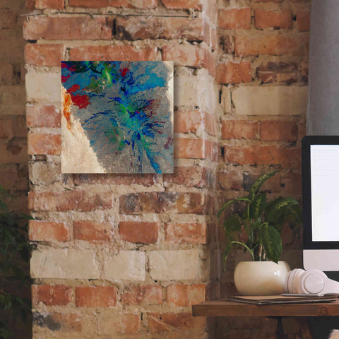 Image of 'Earth as Art: Torn Apart,' Canvas Wall Art,12 x 12