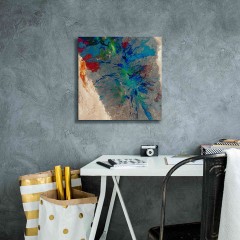 Image of 'Earth as Art: Torn Apart,' Canvas Wall Art,18 x 18