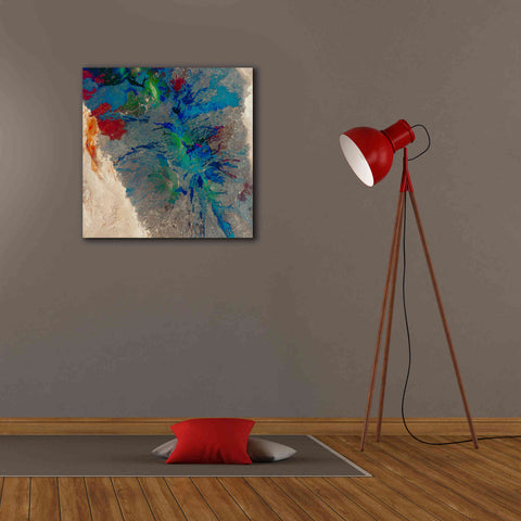 Image of 'Earth as Art: Torn Apart,' Canvas Wall Art,26 x 26