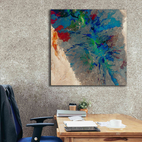 Image of 'Earth as Art: Torn Apart,' Canvas Wall Art,37 x 37