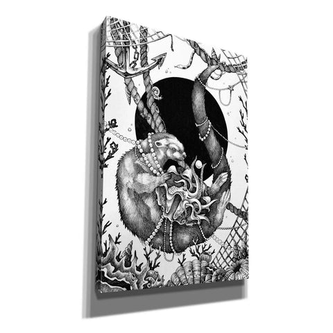 Image of 'Otter' by Avery Multer, Canvas Wall Art