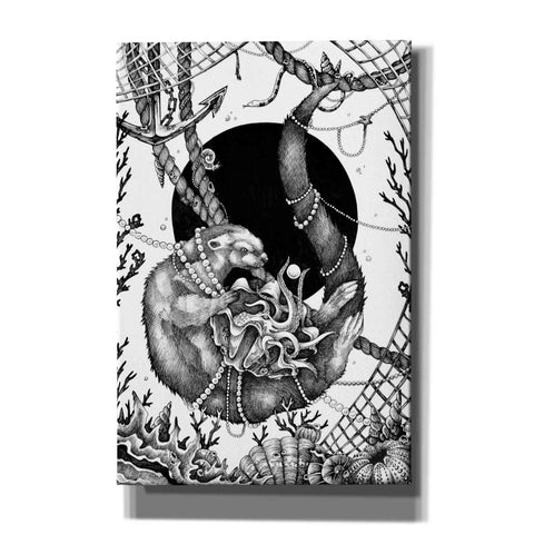 Image of 'Otter' by Avery Multer, Canvas Wall Art