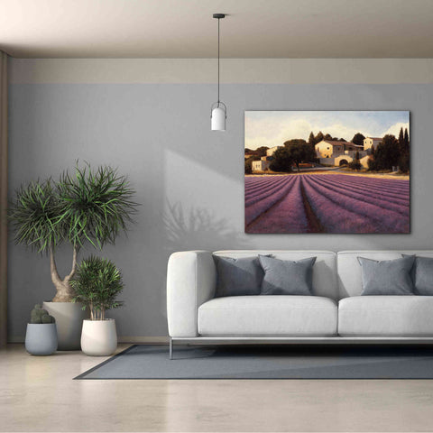 Image of Epic Art 'Lavender Fields I' by James Wiens, Canvas Wall Art,54 x 40
