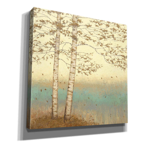 Image of Epic Art 'Golden Birch I' by James Wiens, Canvas Wall Art,12x12x1.1x0,18x18x1.1x0,26x26x1.74x0,37x37x1.74x0