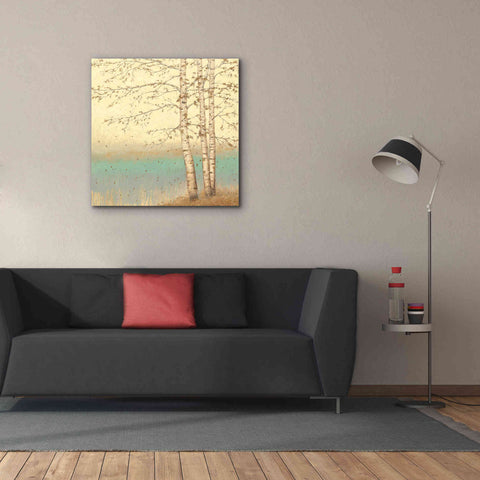 Image of Epic Art 'Golden Birch II' by James Wiens, Canvas Wall Art,37 x 37