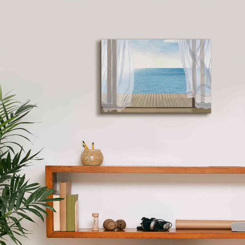 Image of Epic Art 'Blue Breeze' by James Wiens, Canvas Wall Art,18 x 12