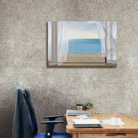 Image of Epic Art 'Blue Breeze' by James Wiens, Canvas Wall Art,40 x 26