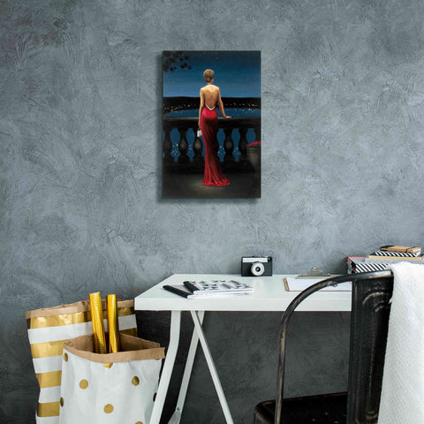 Image of Epic Art 'Thinking of Him' by James Wiens, Canvas Wall Art,12 x 18