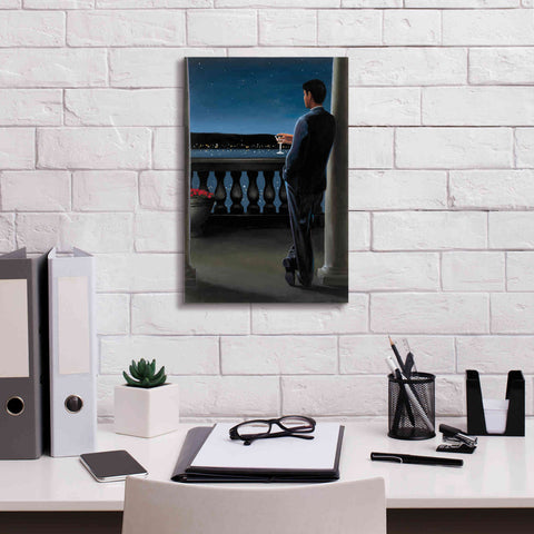 Image of Epic Art 'Thinking of Her' by James Wiens, Canvas Wall Art,12 x 18