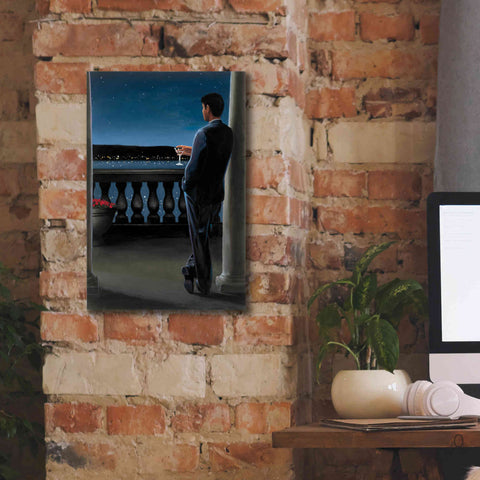 Image of Epic Art 'Thinking of Her' by James Wiens, Canvas Wall Art,12 x 18