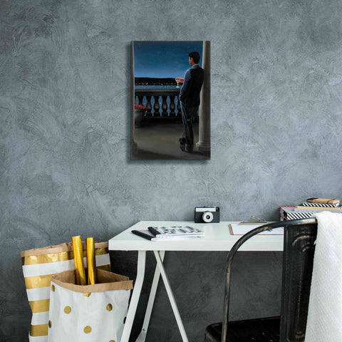 Image of Epic Art 'Thinking of Her' by James Wiens, Canvas Wall Art,12 x 18