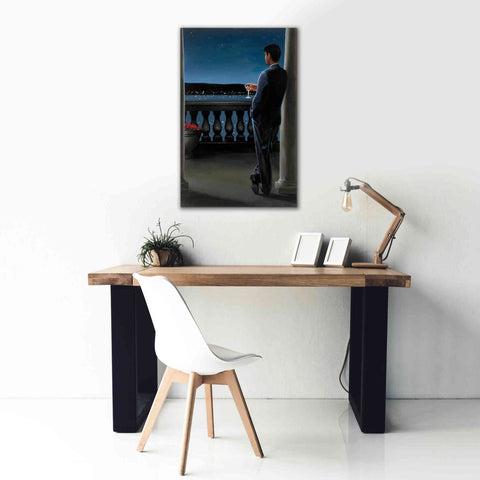 Image of Epic Art 'Thinking of Her' by James Wiens, Canvas Wall Art,26 x 40