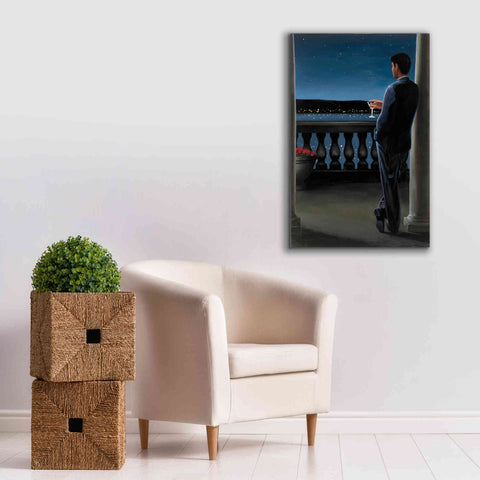 Image of Epic Art 'Thinking of Her' by James Wiens, Canvas Wall Art,26 x 40