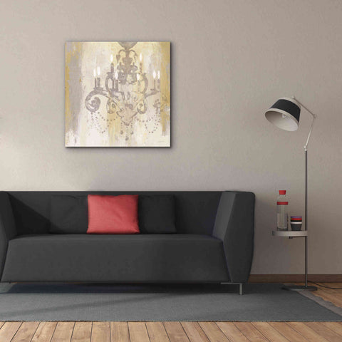 Image of Epic Art 'Candelabra Gold II' by James Wiens, Canvas Wall Art,37 x 37