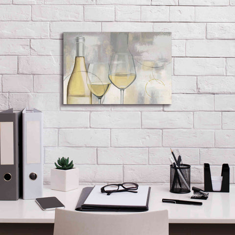 Image of Epic Art 'Taste Appeal White I' by James Wiens, Canvas Wall Art,18 x 12