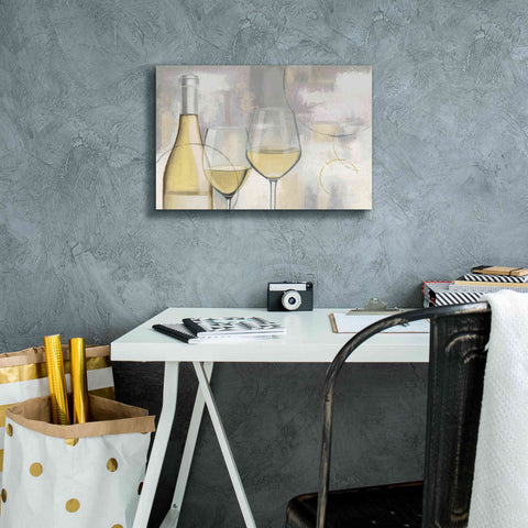 Image of Epic Art 'Taste Appeal White I' by James Wiens, Canvas Wall Art,18 x 12