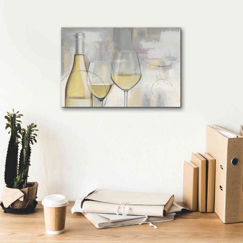 Image of Epic Art 'Taste Appeal White I' by James Wiens, Canvas Wall Art,18 x 12