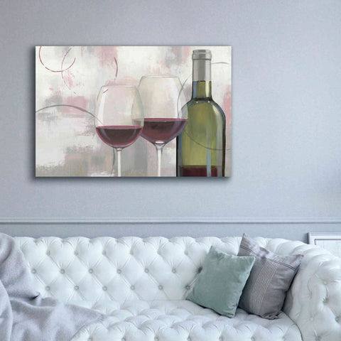 Image of Epic Art 'Taste Appeal Red I' by James Wiens, Canvas Wall Art,60 x 40