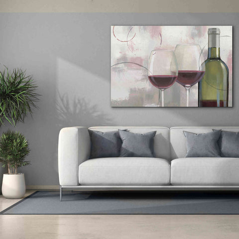 Image of Epic Art 'Taste Appeal Red I' by James Wiens, Canvas Wall Art,60 x 40