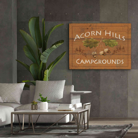 Image of Epic Art 'Lodge Signs I' by James Wiens, Canvas Wall Art,54 x 40