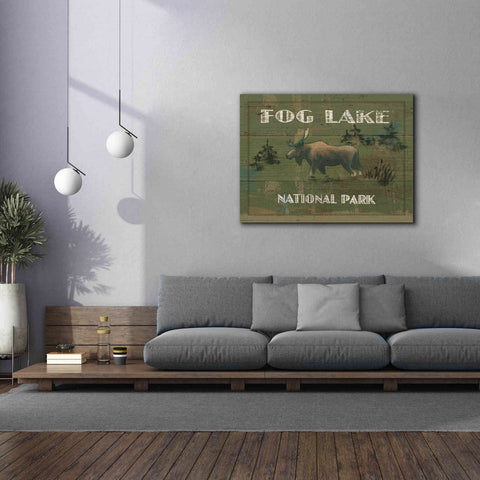 Image of Epic Art 'Lodge Signs VI' by James Wiens, Canvas Wall Art,54 x 40