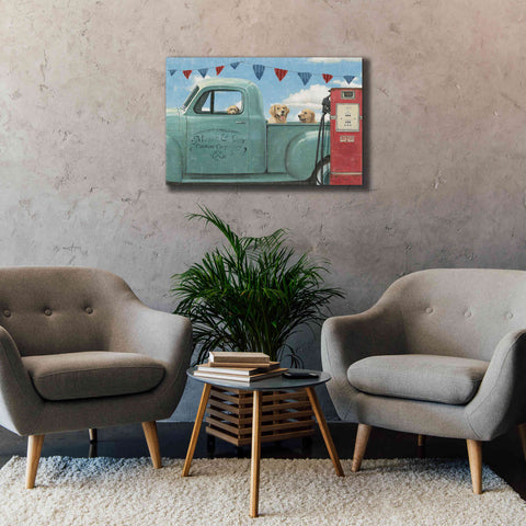 Image of Epic Art 'Lets Go for a Ride II' by James Wiens, Canvas Wall Art,40 x 26