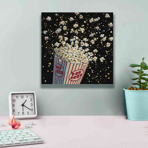 Image of Epic Art 'Cinema Pop' by James Wiens, Canvas Wall Art,12 x 12