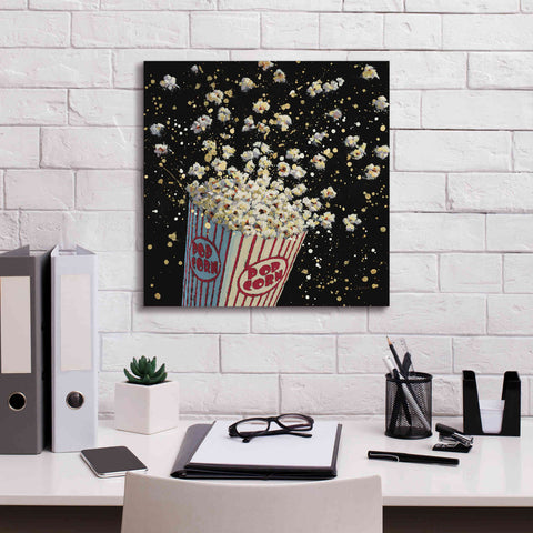 Image of Epic Art 'Cinema Pop' by James Wiens, Canvas Wall Art,18 x 18
