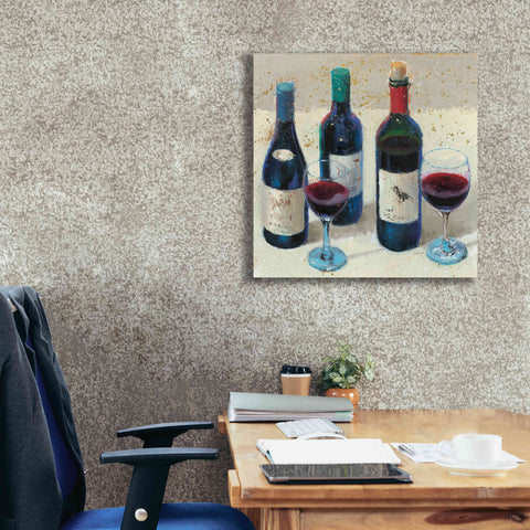 Image of Epic Art 'Wine Bouquet Light' by James Wiens, Canvas Wall Art,26 x 26