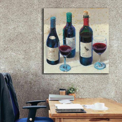 Image of Epic Art 'Wine Bouquet Light' by James Wiens, Canvas Wall Art,37 x 37
