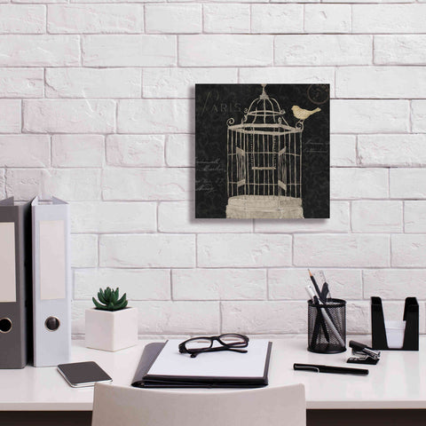 Image of Epic Art 'Via Paris III' by James Wiens, Canvas Wall Art,12 x 12