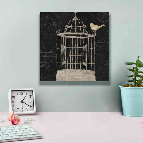 Image of Epic Art 'Via Paris III' by James Wiens, Canvas Wall Art,12 x 12