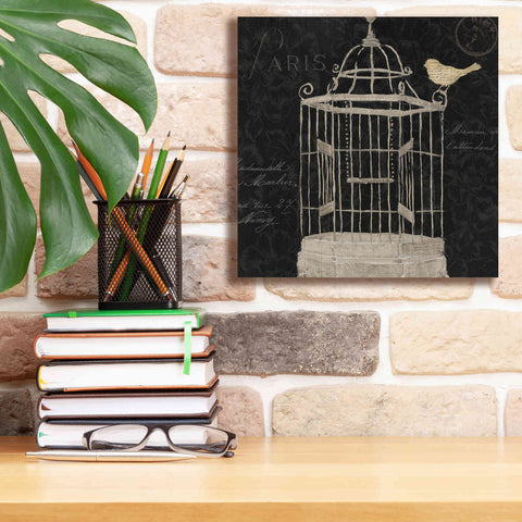 Image of Epic Art 'Via Paris III' by James Wiens, Canvas Wall Art,12 x 12