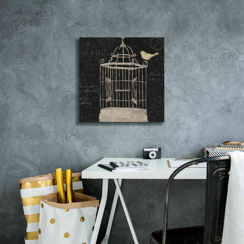 Image of Epic Art 'Via Paris III' by James Wiens, Canvas Wall Art,18 x 18