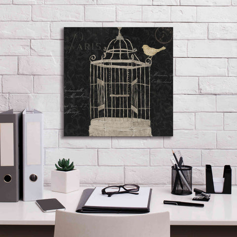 Image of Epic Art 'Via Paris III' by James Wiens, Canvas Wall Art,18 x 18