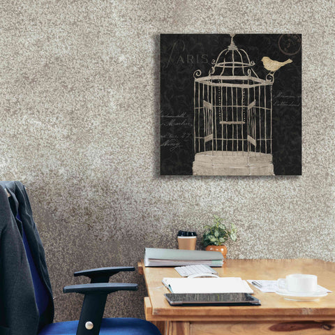 Image of Epic Art 'Via Paris III' by James Wiens, Canvas Wall Art,26 x 26