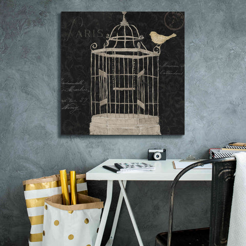 Image of Epic Art 'Via Paris III' by James Wiens, Canvas Wall Art,26 x 26