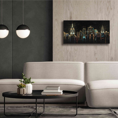 Image of Epic Art 'Cityscape' by James Wiens, Canvas Wall Art,40 x 20