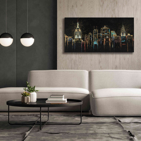 Image of Epic Art 'Cityscape' by James Wiens, Canvas Wall Art,60 x 30