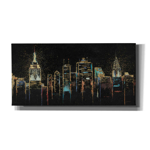 Image of Epic Art 'Cityscape' by James Wiens, Canvas Wall Art,24x12x1.1x0,40x20x1.74x0,60x30x1.74x0